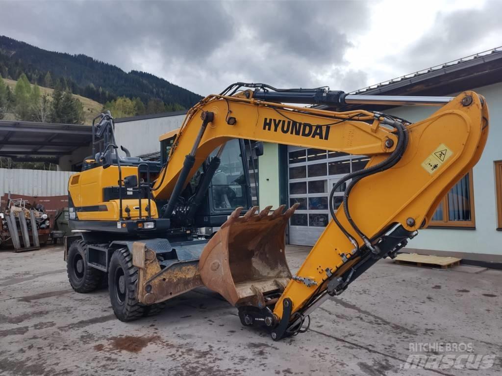Hyundai HW140 Kolová rýpadla
