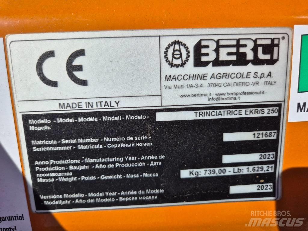 Berti EKR-S 250 Mulčovače