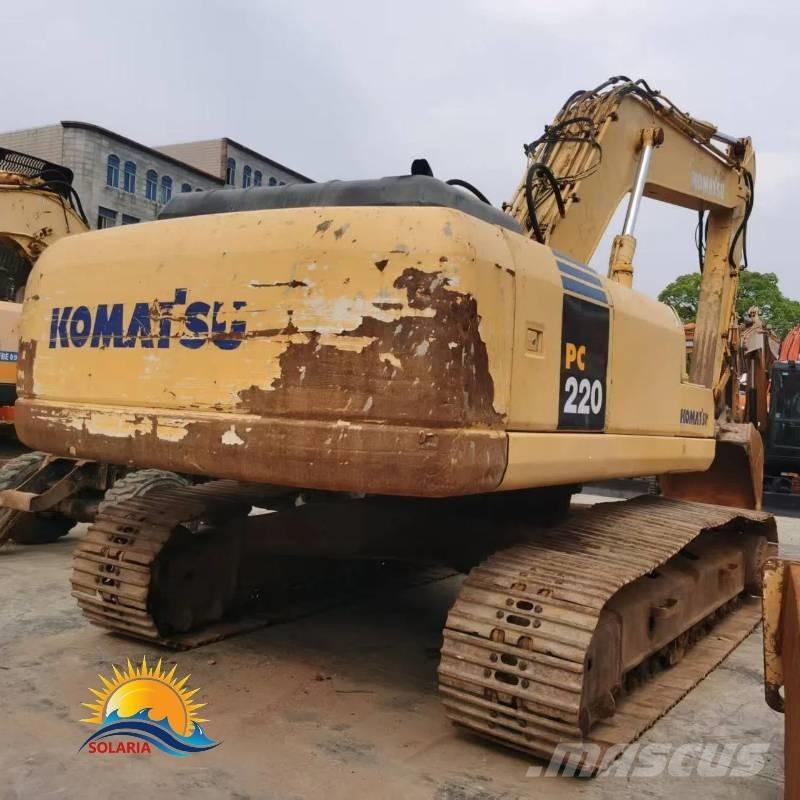 Komatsu PC 220-7 Pásová rýpadla