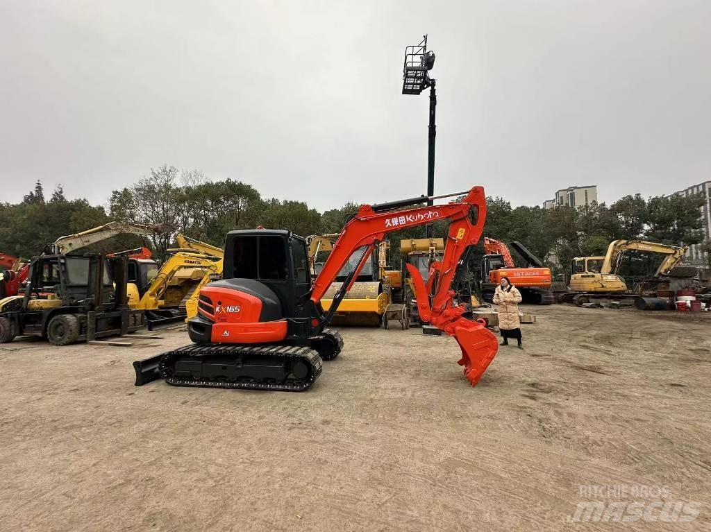 Kubota KX 165 Pásová rýpadla