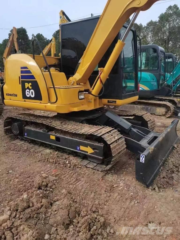 Komatsu PC60-8 Pásová rýpadla