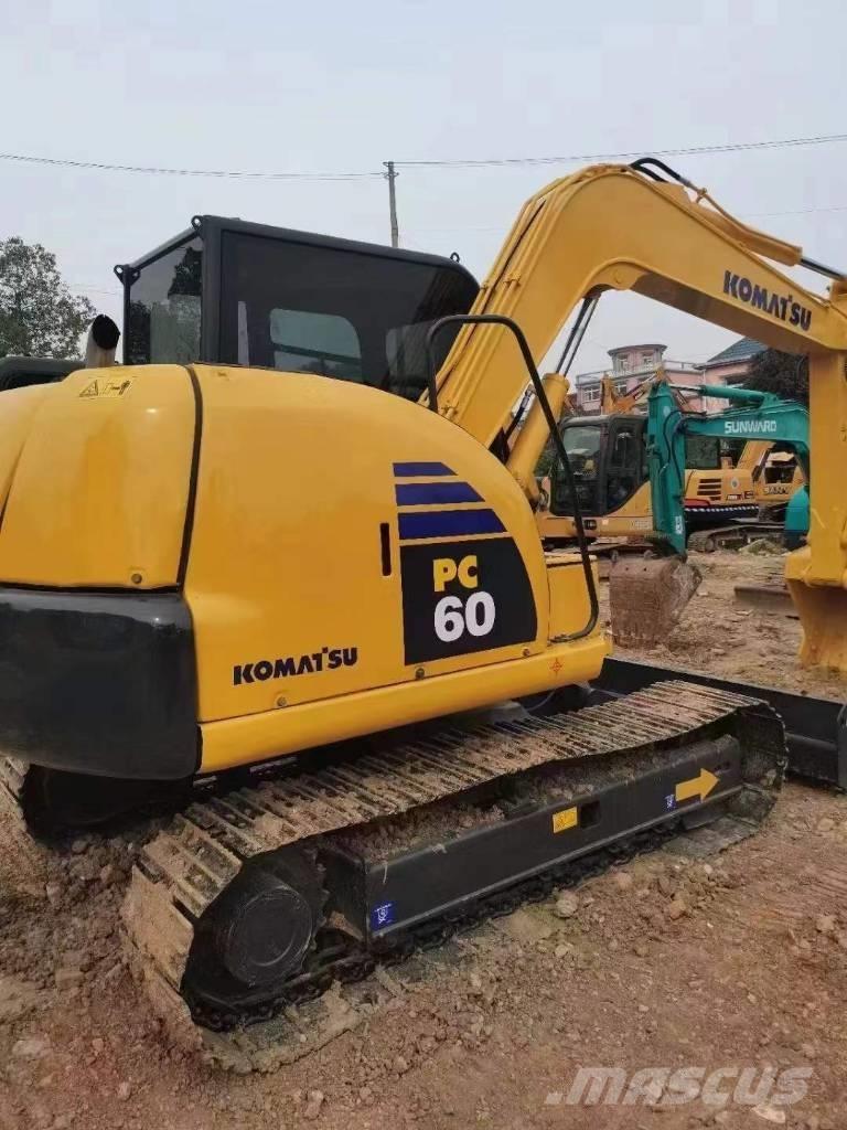 Komatsu PC60-8 Pásová rýpadla