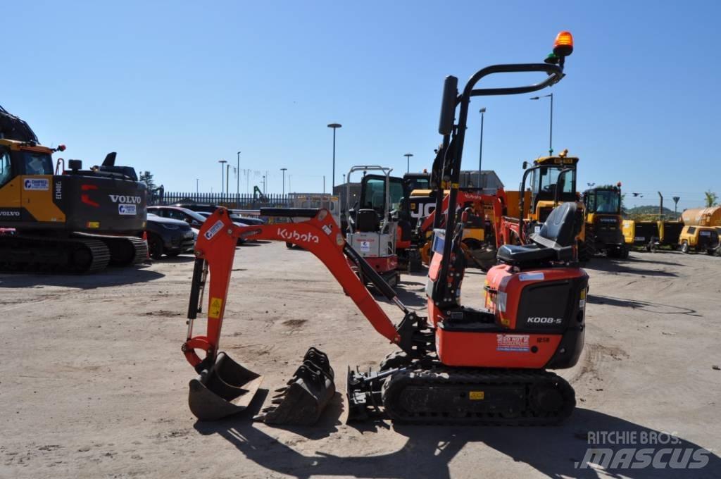 Kubota K 008-5 Mini rýpadla < 7t