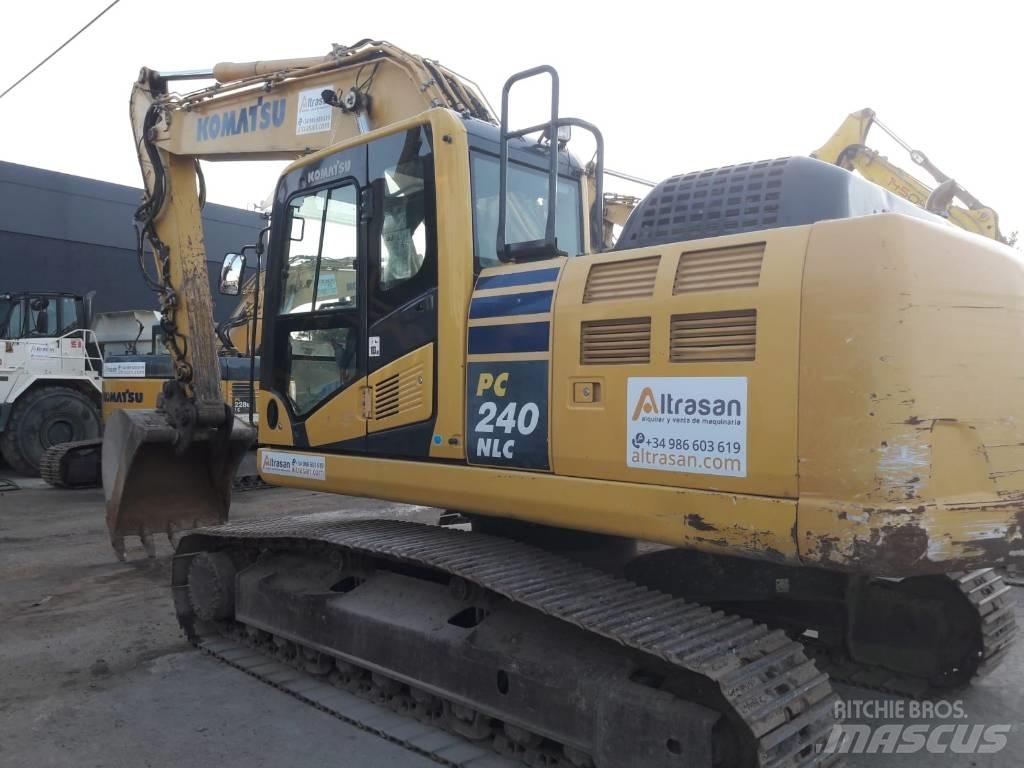 Komatsu PC240NLC-10 Pásová rýpadla