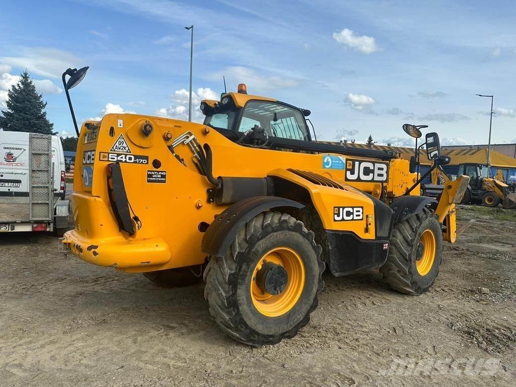 JCB 540-170 Teleskopické manipulátory