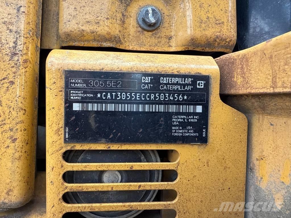 CAT 305.5 Mini rýpadla < 7t