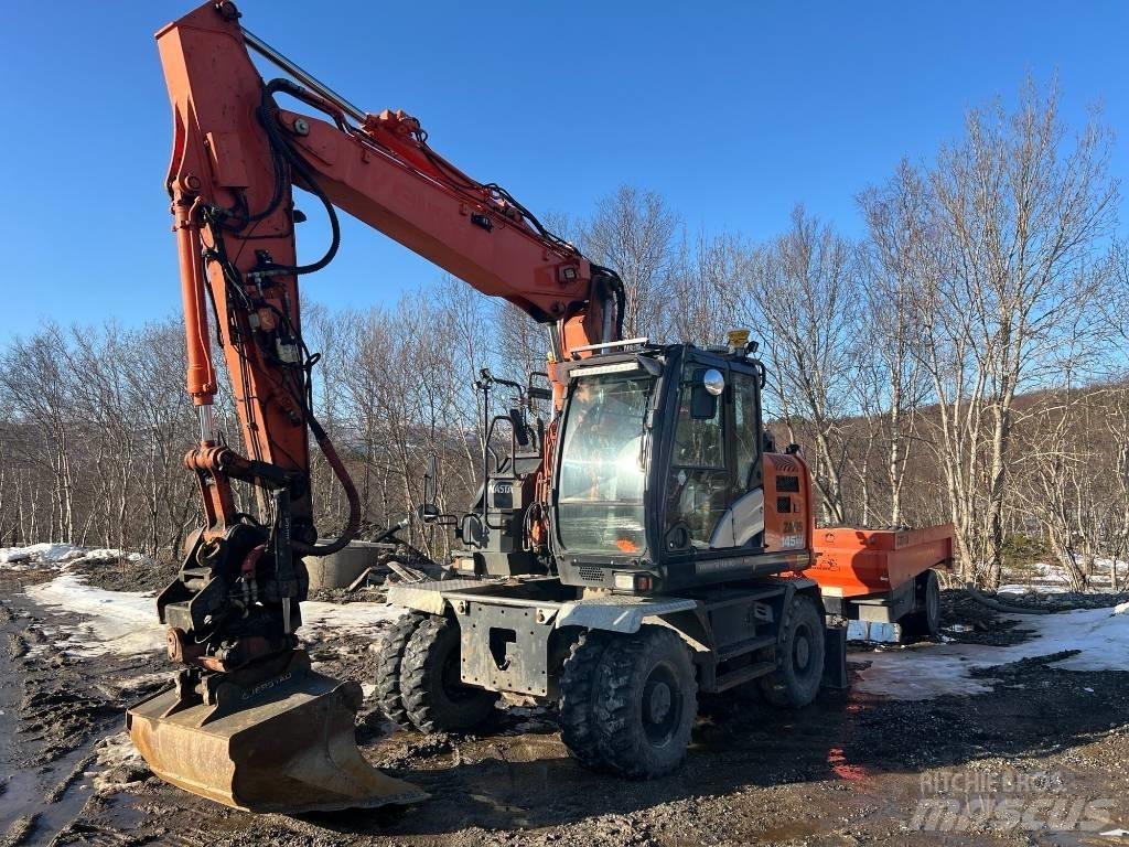 Hitachi ZX145WT-6 Kolová rýpadla