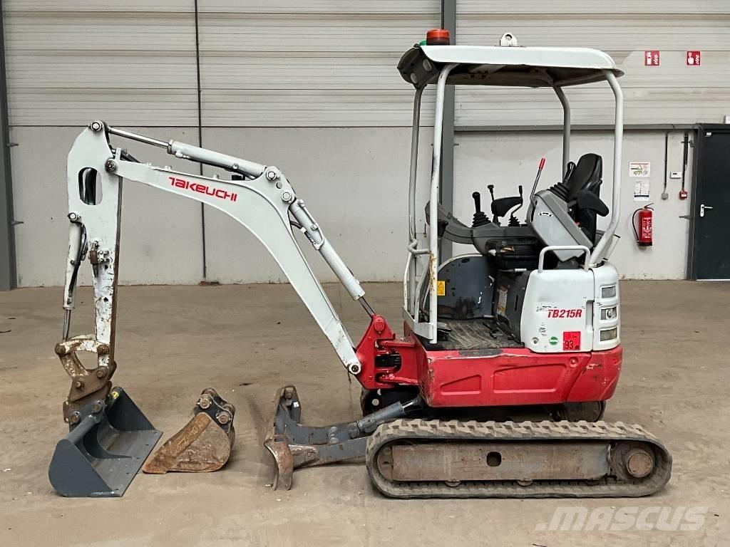 Takeuchi TB 215 R Mini rýpadla < 7t