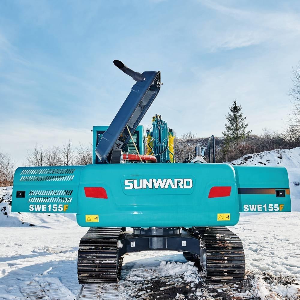 Sunward SWE155F Pásová rýpadla