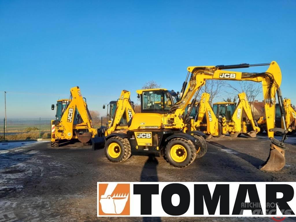 JCB 110 W Hydradig Kolová rýpadla