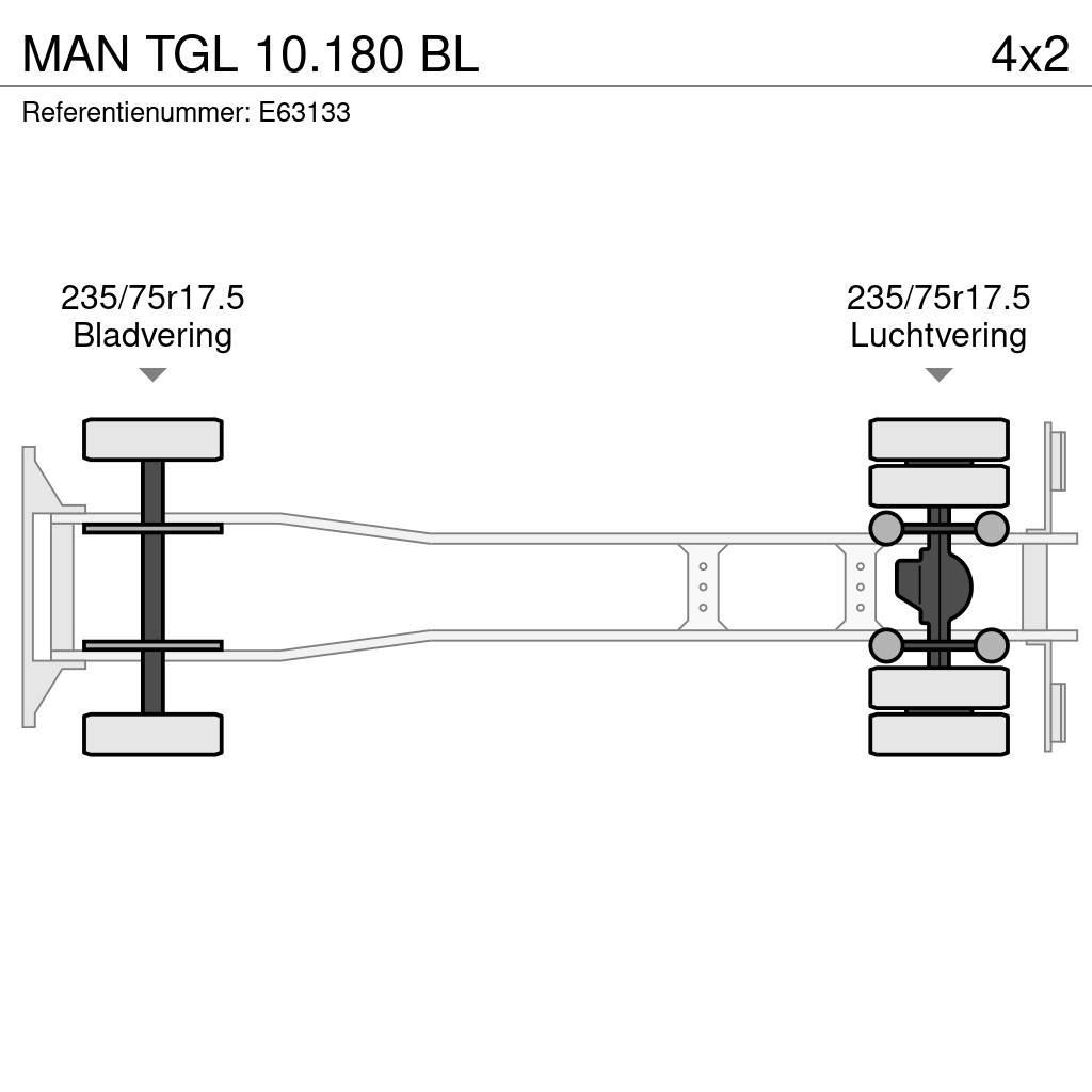MAN TGL 10.180 BL Skříňová nástavba
