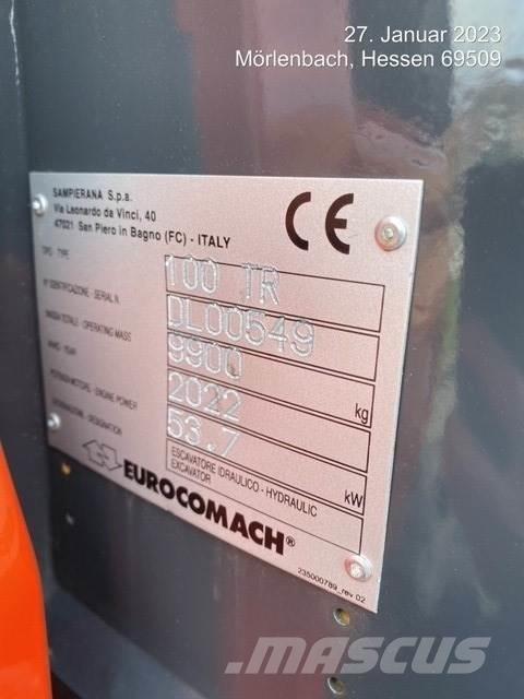 Eurocomach 100TR Mini rýpadla < 7t