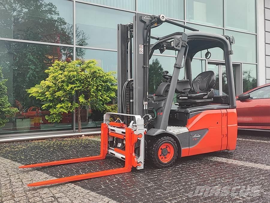 Linde E16-02 Akumulátorové vozíky