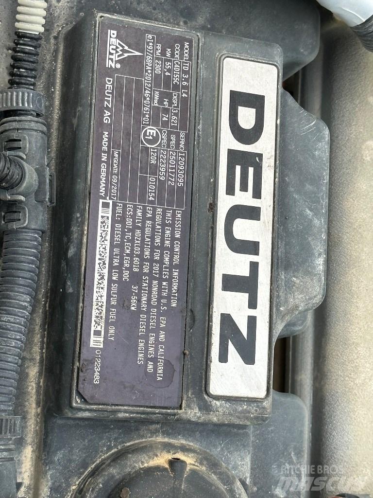 Hamm GRW 180i Pneumatikové válce