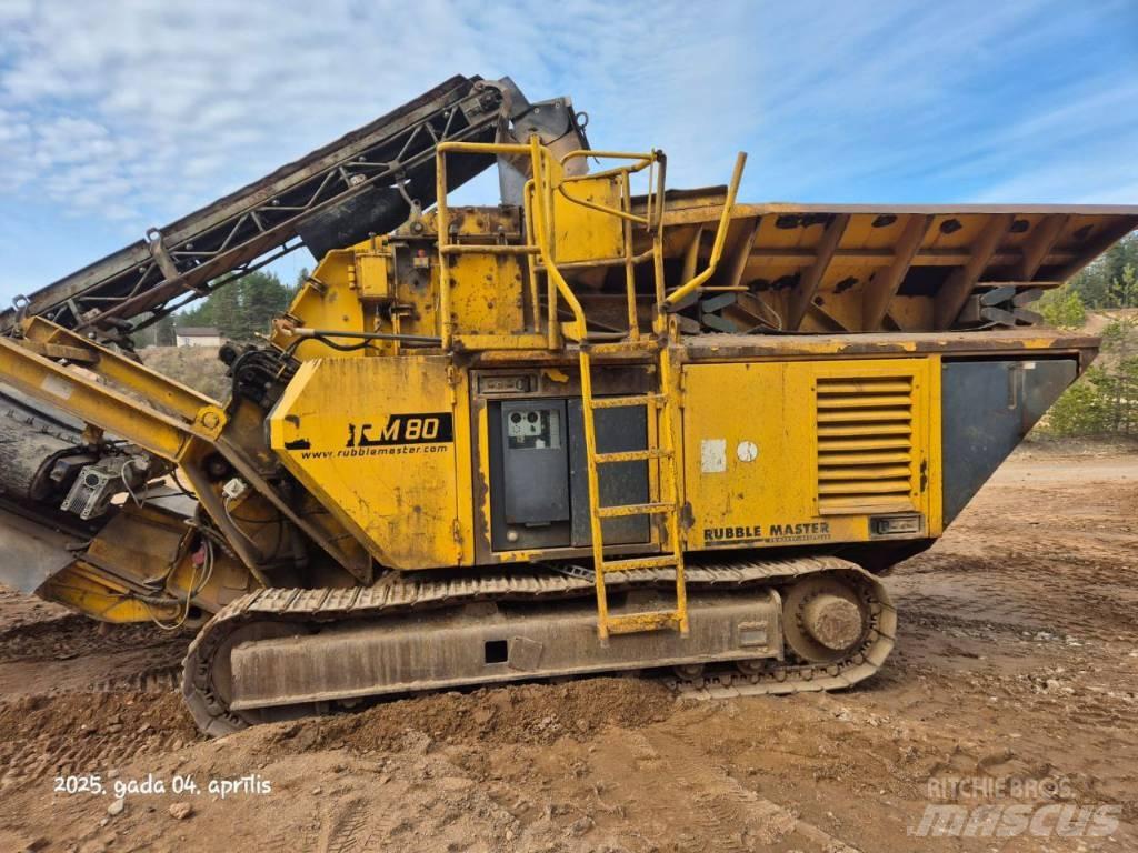 Rubble Master RM 80 Mobilní drtiče