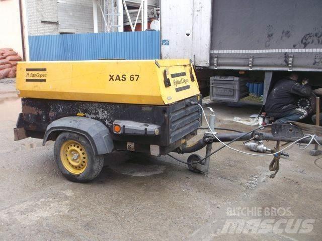 Atlas Copco XAS 67 Kompresory