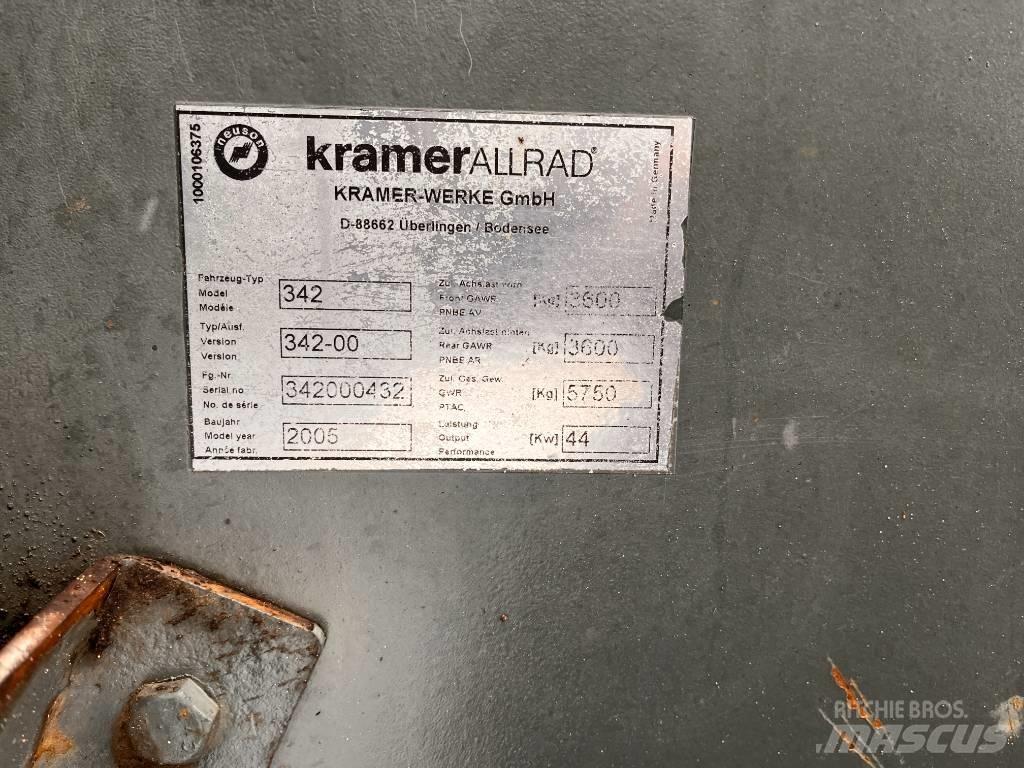 Kramer 380 Kolové nakladače