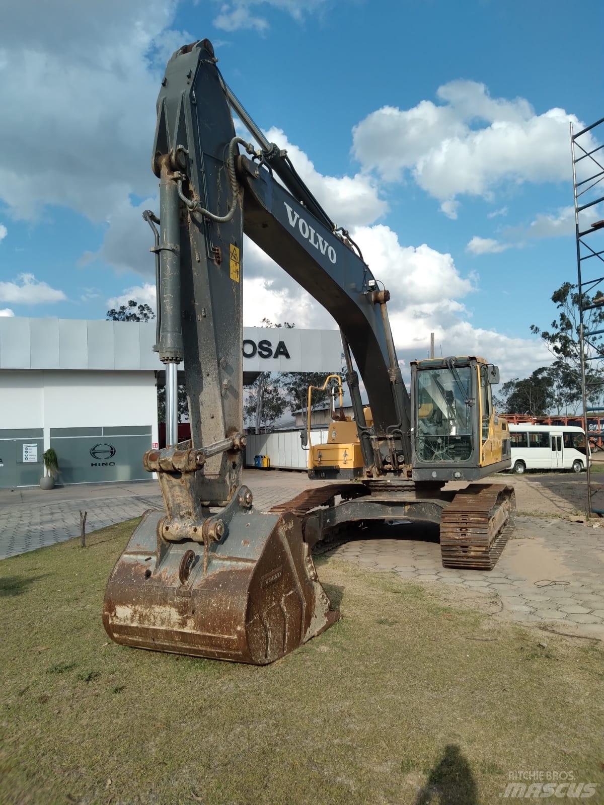 Volvo EC 250 D L Pásová rýpadla