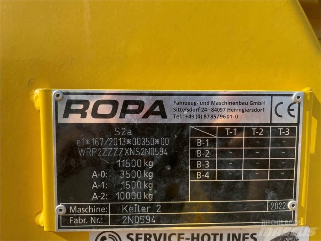 Ropa KEILER 2 Bramborové kombajny / sklízeče