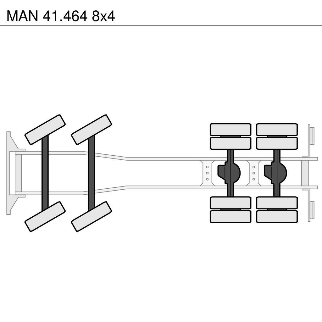 MAN 41.464 8x4 Kombinované/Čerpací cisterny