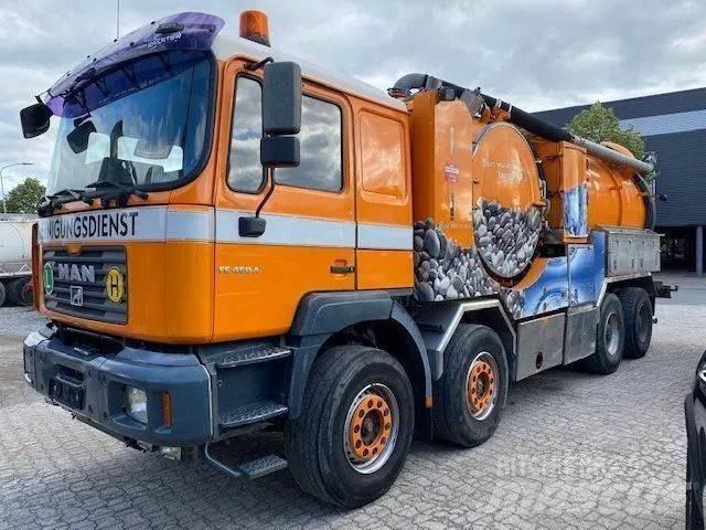 MAN 41.464 8x4 Kombinované/Čerpací cisterny