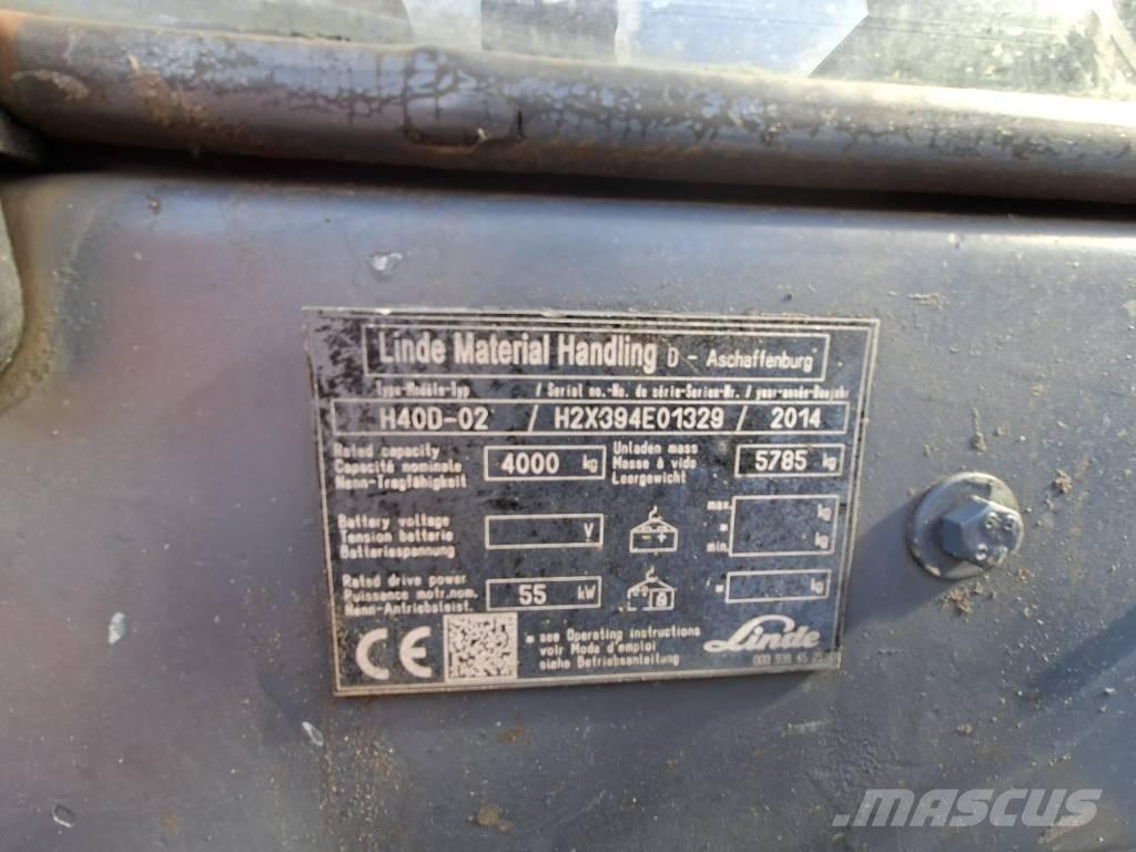 Linde H40D-02 Dieselové vozíky