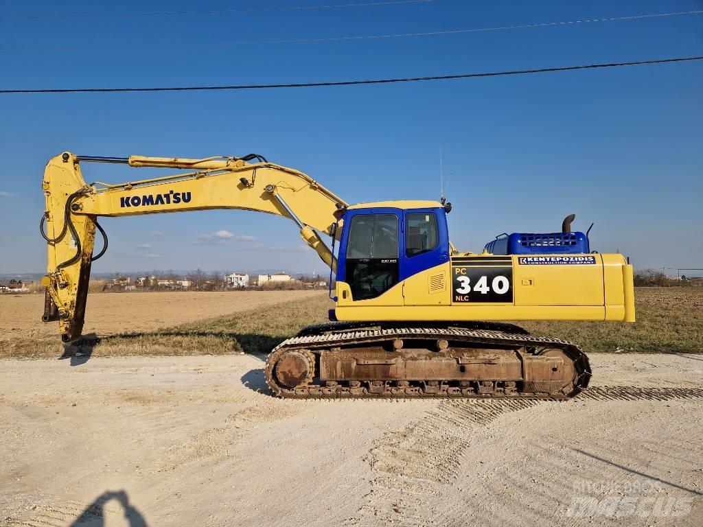 Komatsu PC340NLC-7K Pásová rýpadla