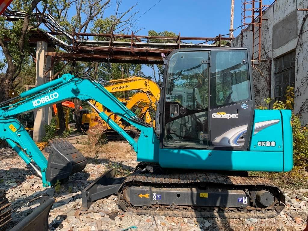 Kobelco SK 60 Pásová rýpadla