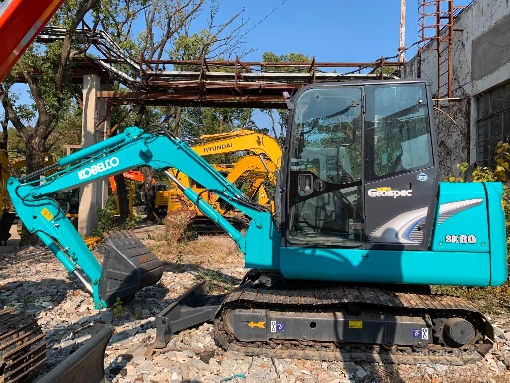 Kobelco SK 60 Pásová rýpadla