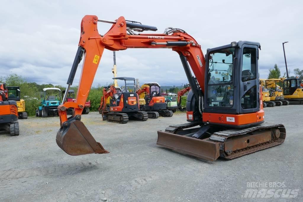 Hitachi ZX55UR-5B Mini rýpadla < 7t