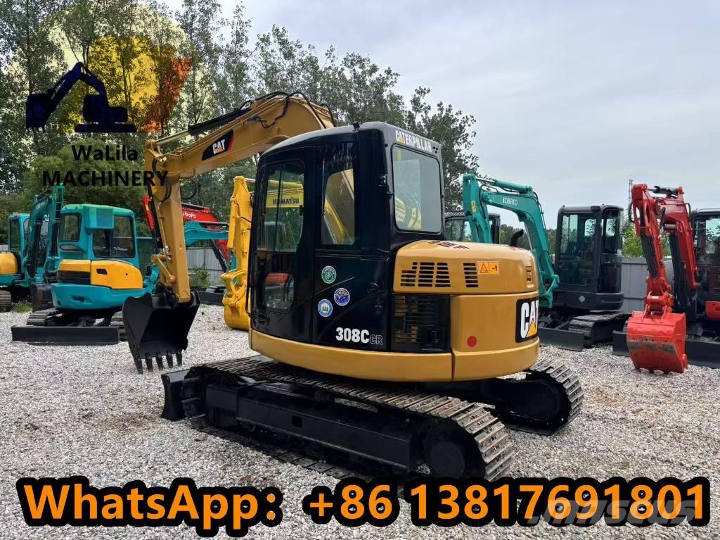 CAT 308 C CR Midi rýpadla 7t - 12t