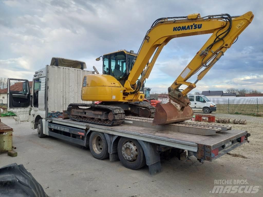 Komatsu PC 80 MR Midi rýpadla 7t - 12t