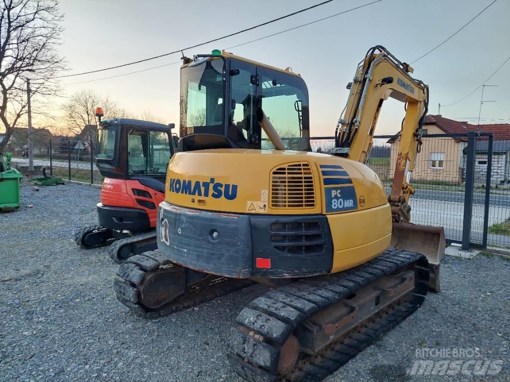 Komatsu PC 80 MR Midi rýpadla 7t - 12t