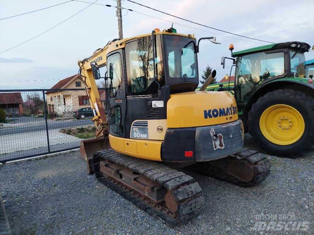 Komatsu PC 80 MR Midi rýpadla 7t - 12t