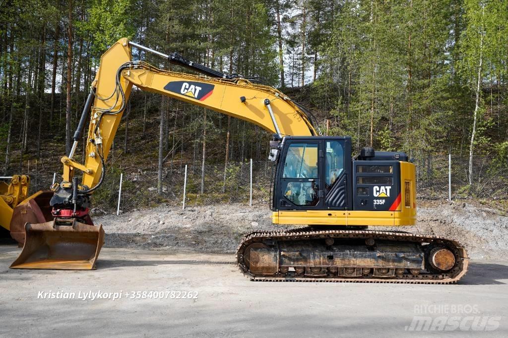 CAT 335 F L CR Pásová rýpadla