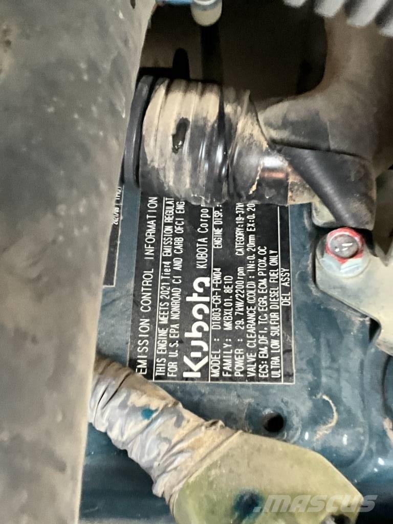 Kubota U 50-5 Mini rýpadla < 7t