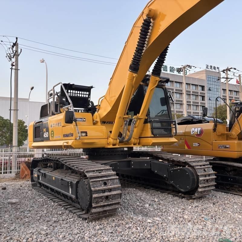 Komatsu PC 450 Pásová rýpadla