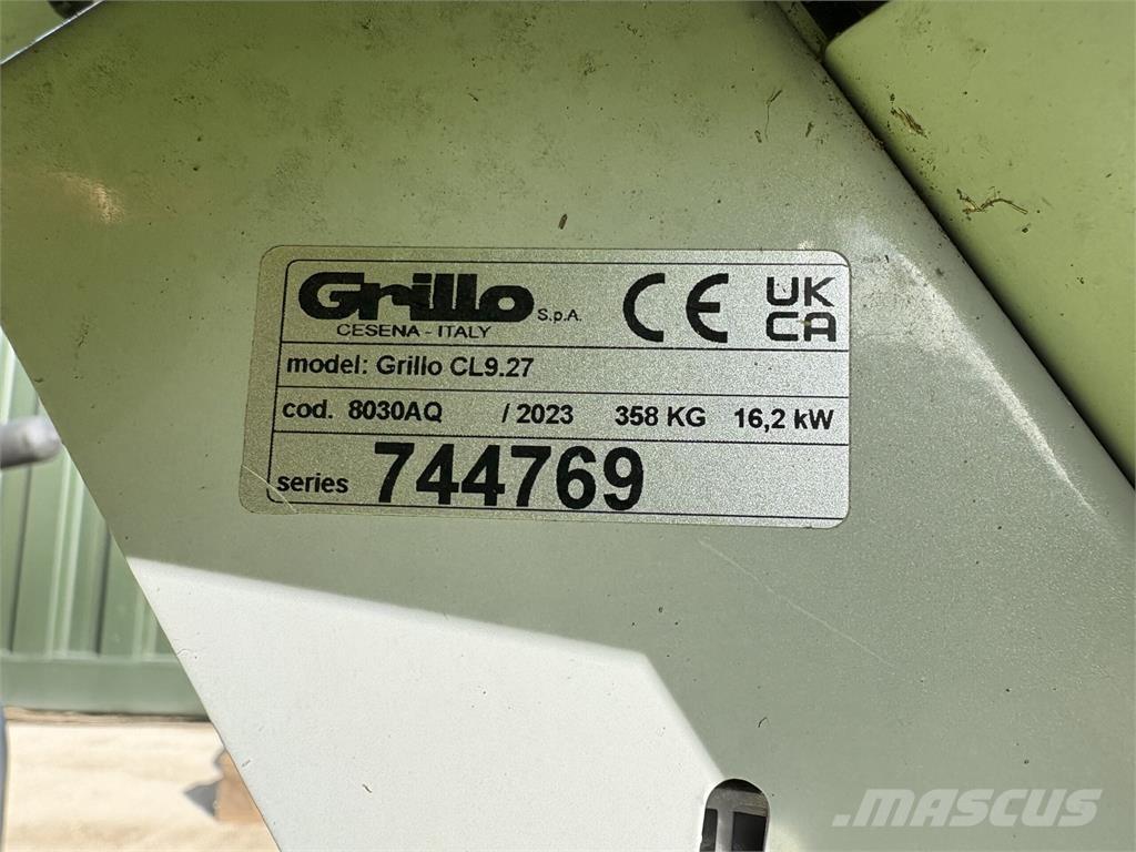 Grillo Climber 9.27 Samojízdné sekačky