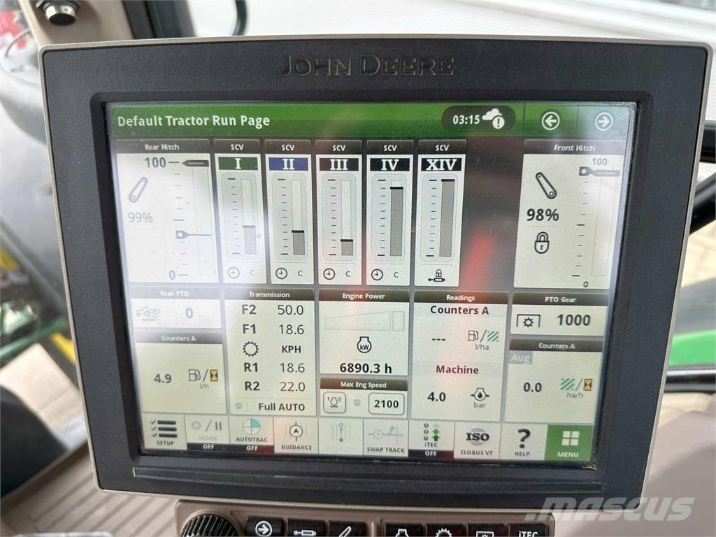John Deere 6155R Traktory