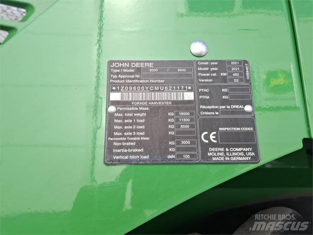 John Deere 9600 Samojízdné sekačky