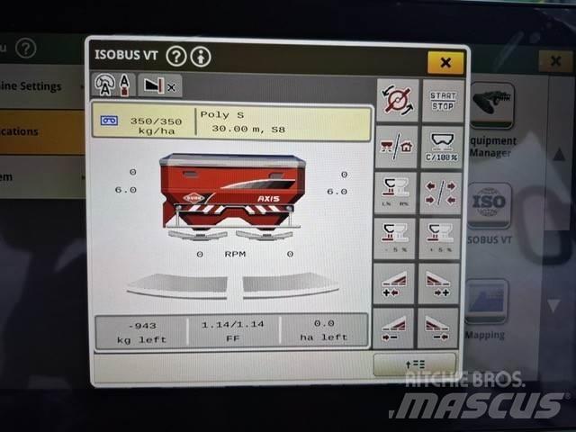 Kuhn Axis 50.2 HEMCW Aplikátory tekutých hnojiv