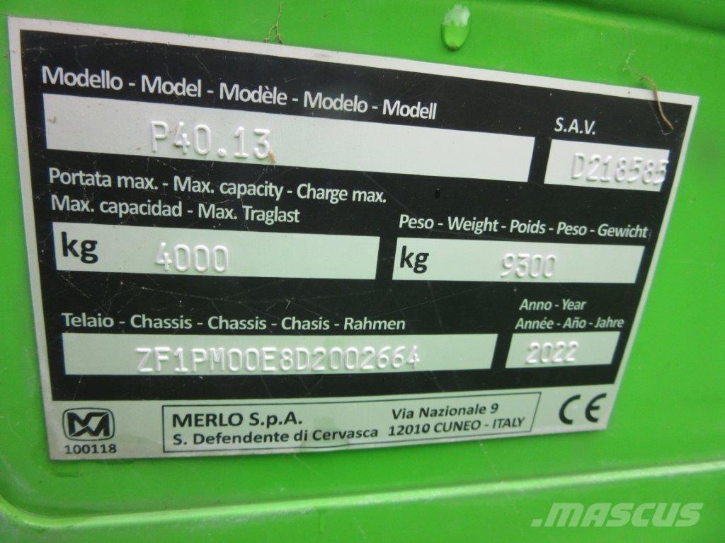 Merlo P40.13 Další