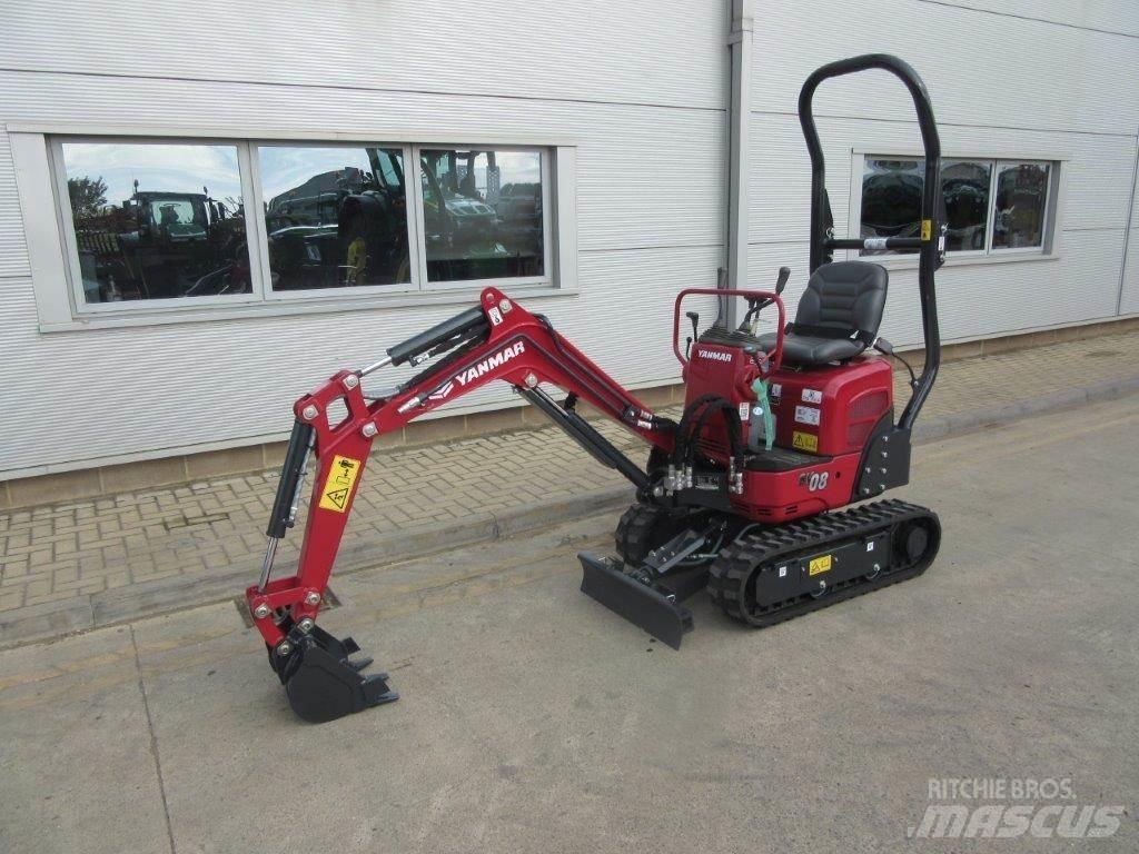 Yanmar SV08 Pásová rýpadla
