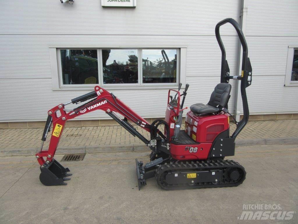 Yanmar SV08 Pásová rýpadla