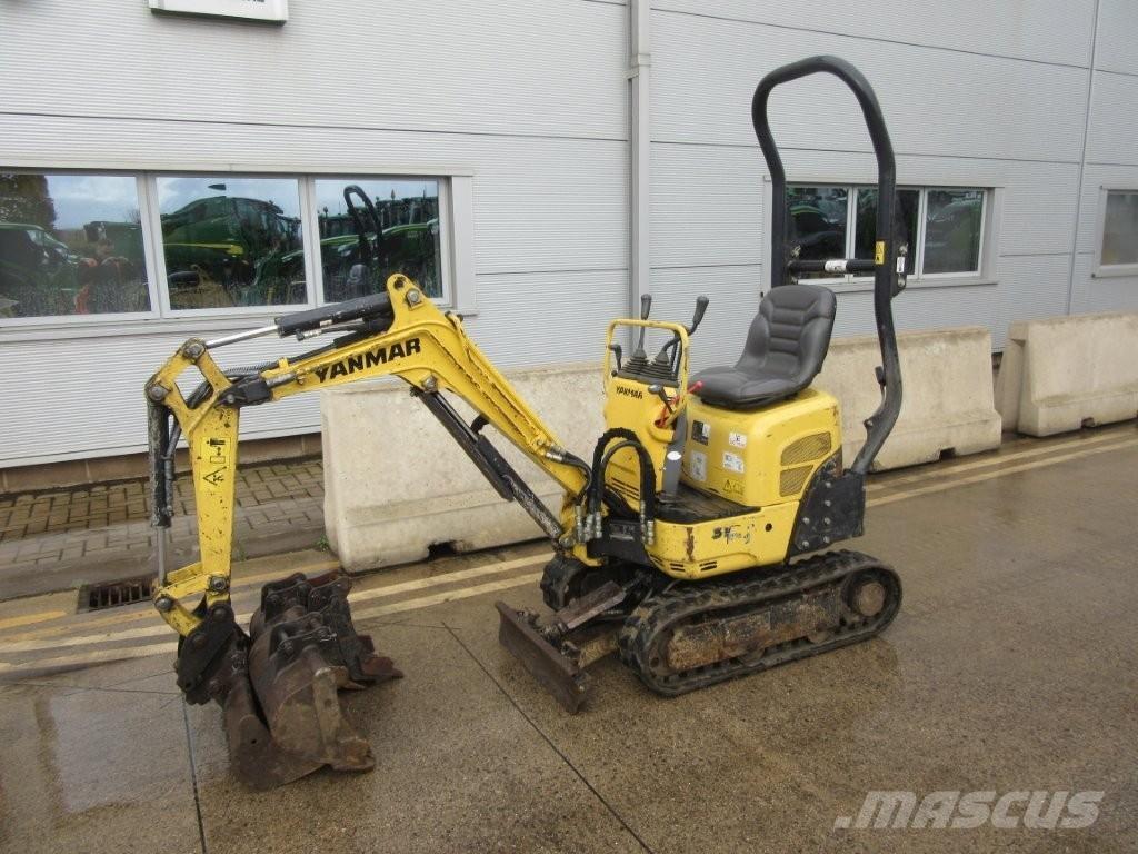 Yanmar SV08 Pásová rýpadla