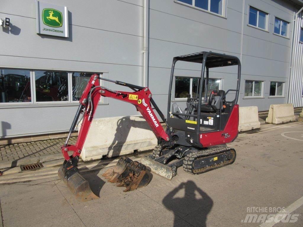 Yanmar SV15VT Pásová rýpadla