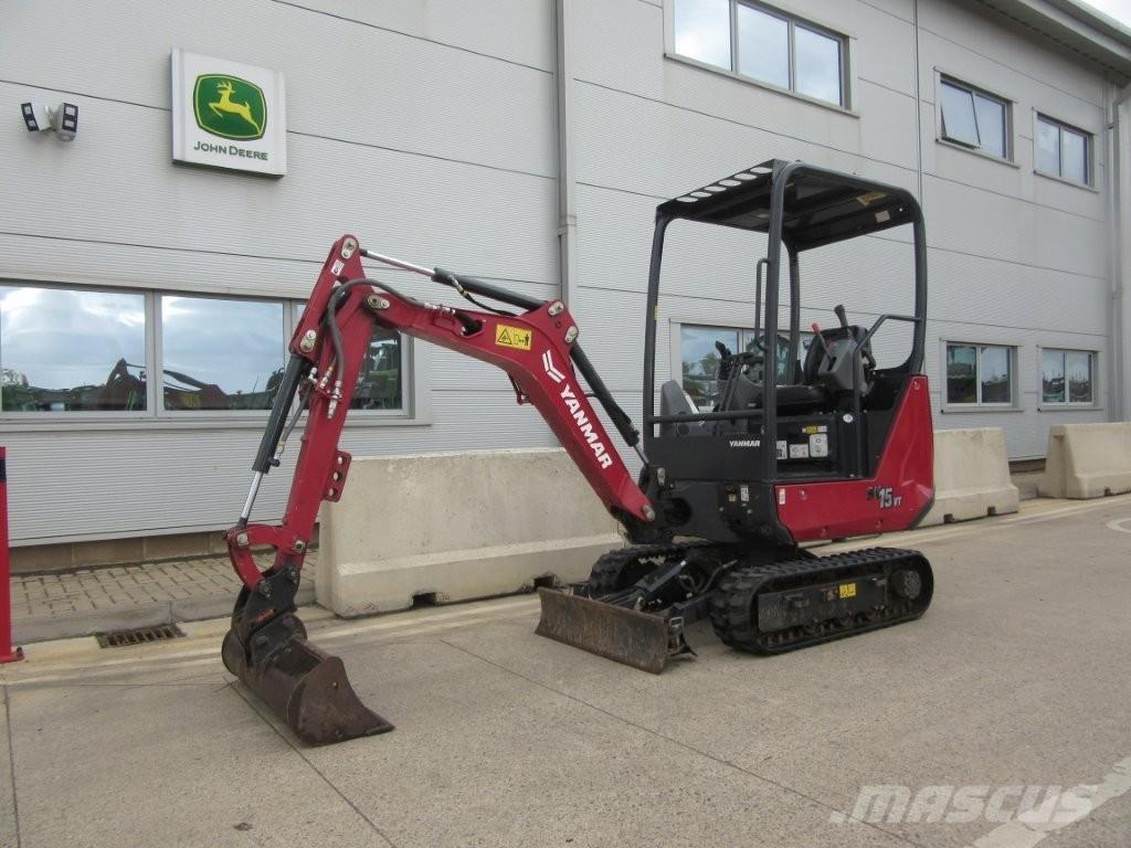 Yanmar SV15VT Pásová rýpadla