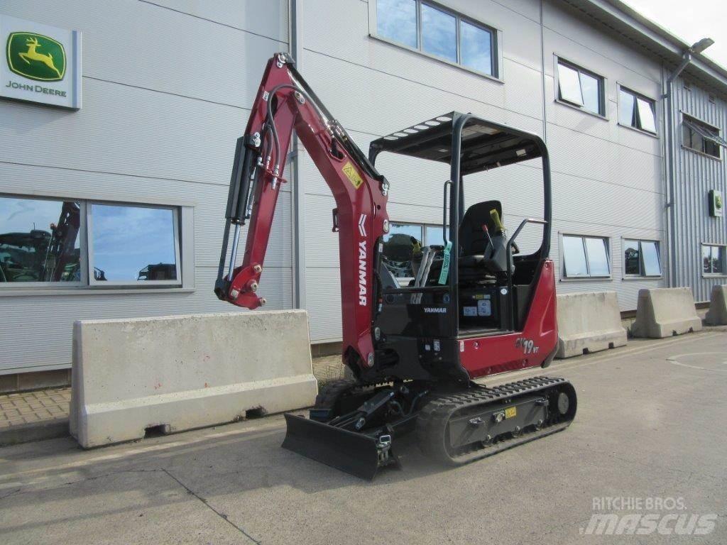 Yanmar SV19VT Pásová rýpadla