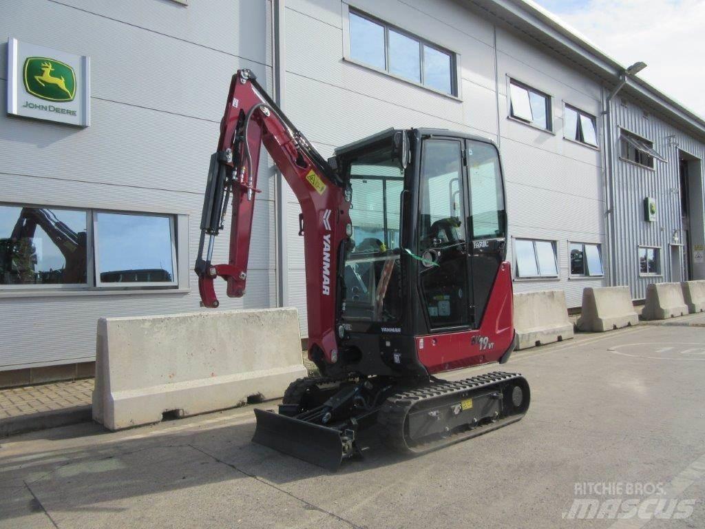 Yanmar SV19VT Pásová rýpadla