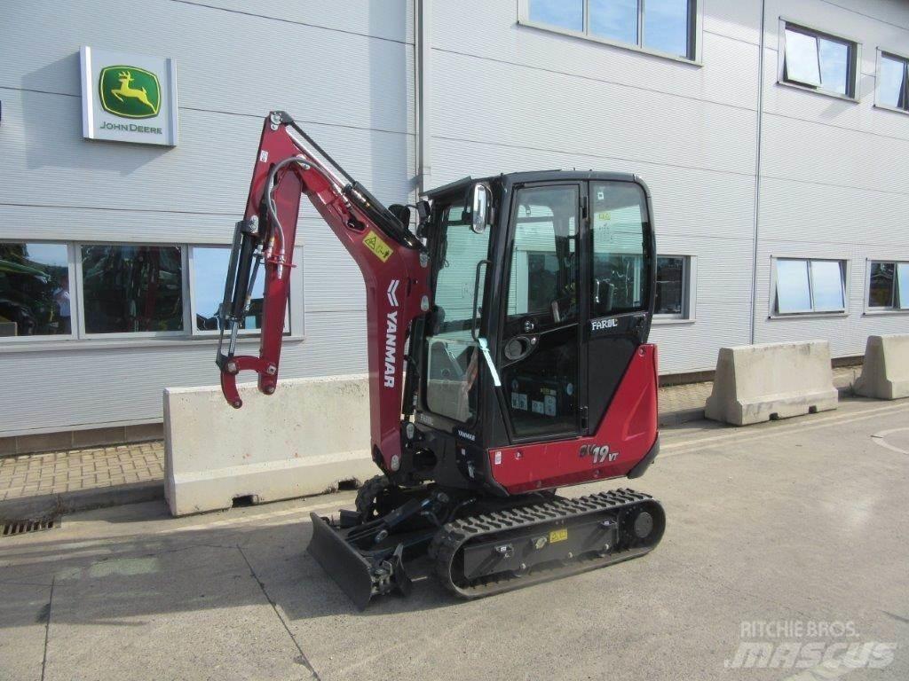 Yanmar SV19VT Pásová rýpadla